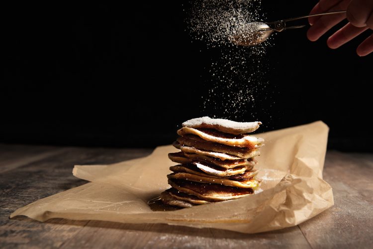 Semaine 18 : Pancakes banane au sucre