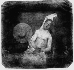 Hyppolite Bayard - Premier auto-portrait de la photographie mettant Bayard en noyé - 1840